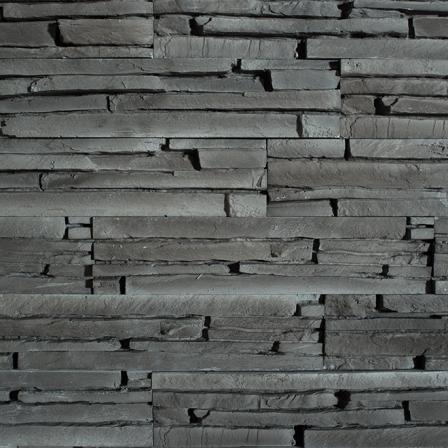 Modern dry stone retaining wall design