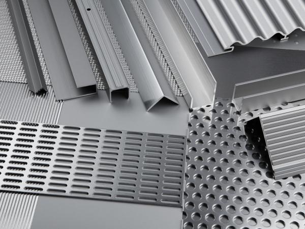 Various types of aluminium louvers facade 