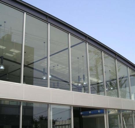 The usages of aluminium glass curtain wall system 