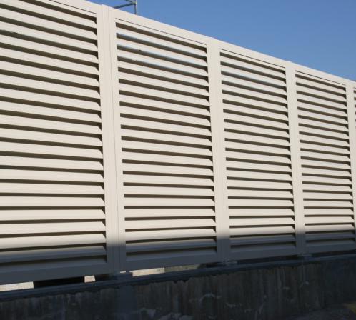 The specifications of aluminium louvres 