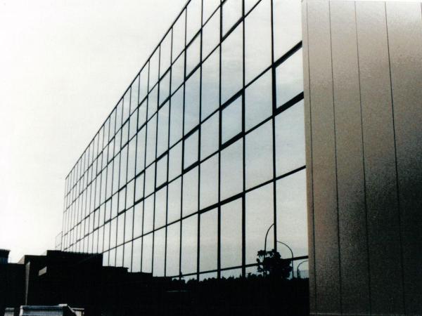 Aluminium glass curtain wall system for sale 