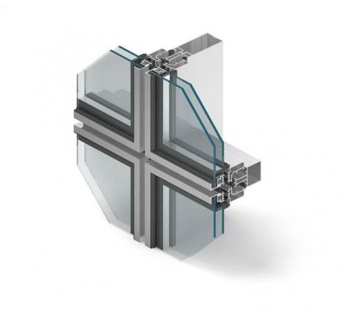 Positive features of curtain wall aluminium profiles