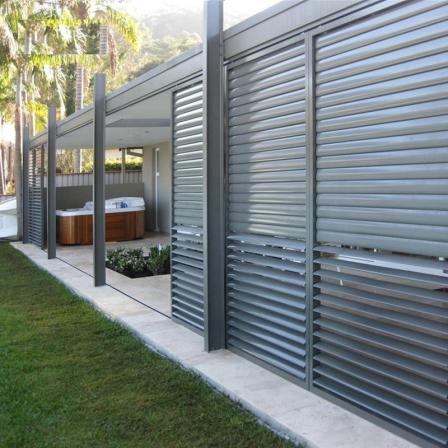 Aluminium louvers affordable prices - curtainwallco