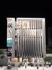 Types curtain wall facade
