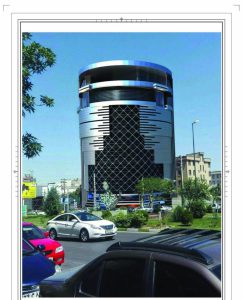  Facade glass curtain wall