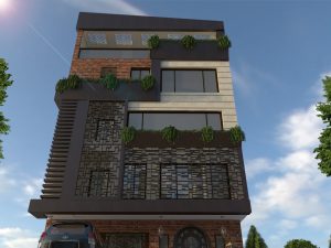  Aluminum profile glass facade