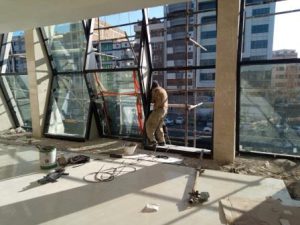 Types aluminium window profiles