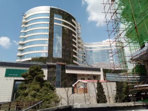 Aluminium curtain wall profile