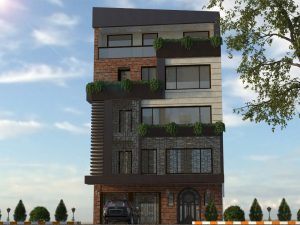 Aluminium bricklaying profiles window