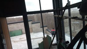 system handrail glass profile