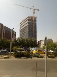 Architecture plan glass facade