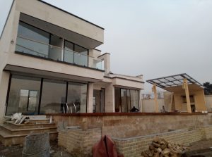 Glass facade design details