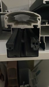 curtain wall section profile