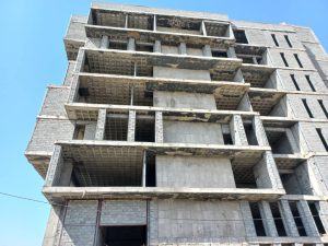 stone dry façade wall