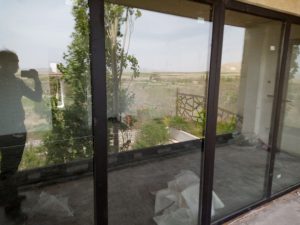 curtain wall glass façade