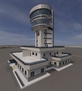 curtain wall glass façade