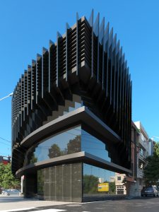 Curtain wall aluminium profile