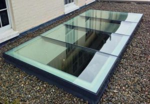 glass wall sky light