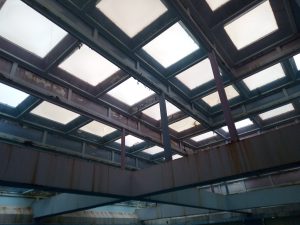 skylight roof design glass
