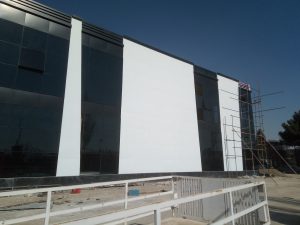 curtain wall frameless design