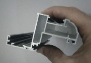 Types Aluminium window profiles