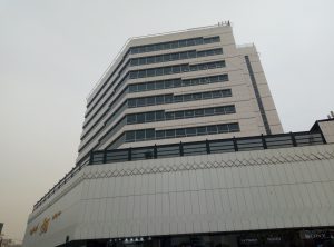 Dry facade design glass