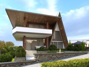 Curtain wall design facade