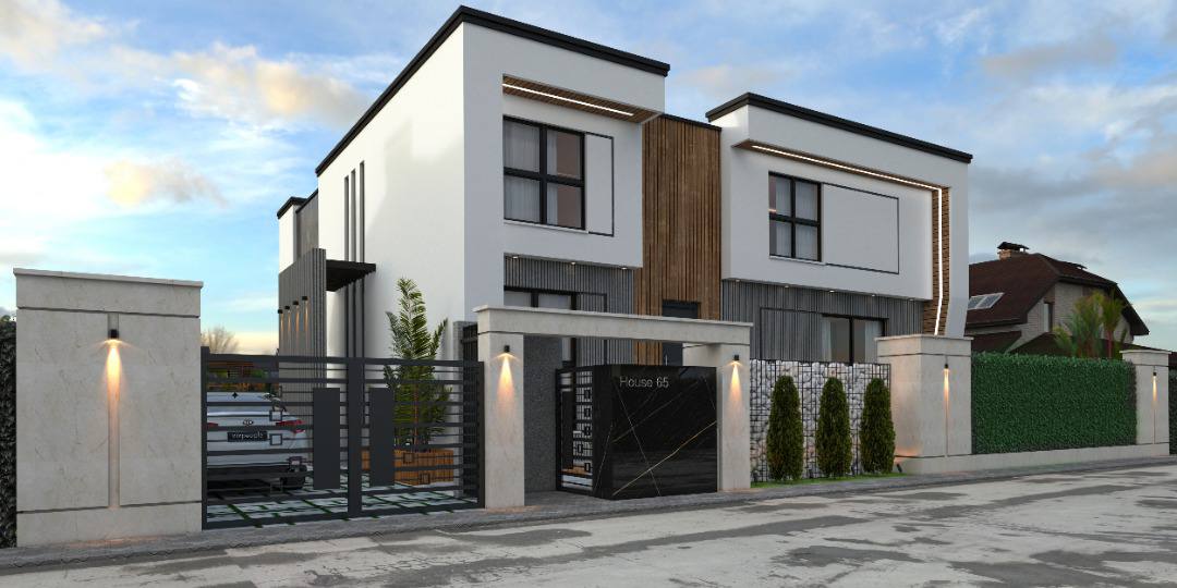 Window wall design outside Valid