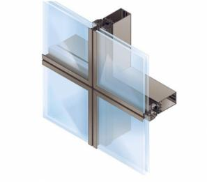 Price of Frame less glass facade