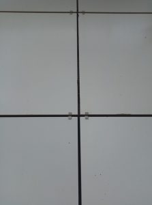 Design exterior architecture dry facade ceramic wall