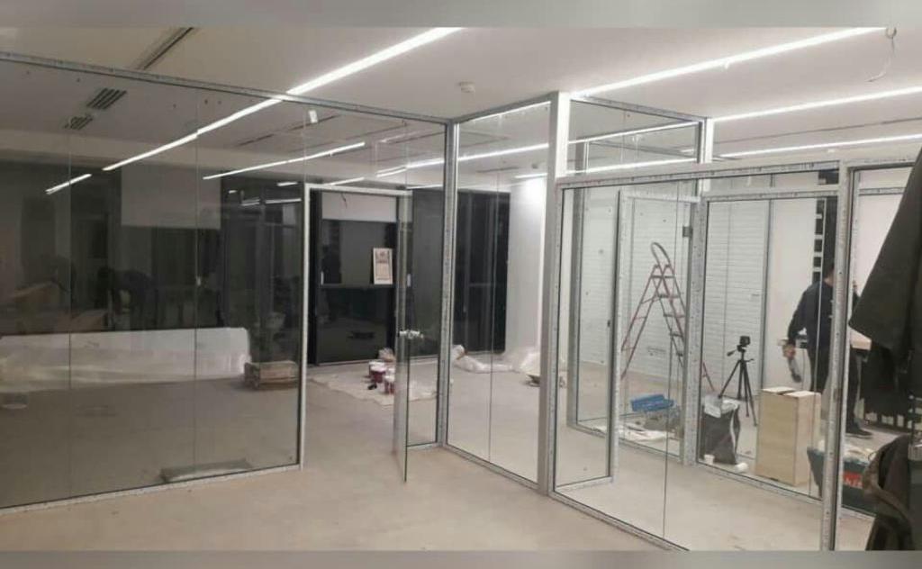 Curtain wall unitized installation details DWG free download Valid