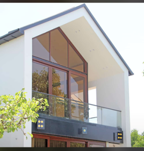Curtain wall exterior glazing
