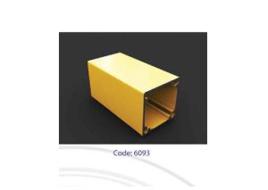 Outside corner piece profile 90 degree