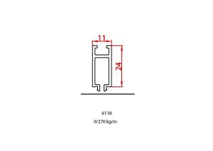 Single glazed glass adaptor