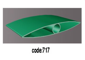 Electrical louver profile