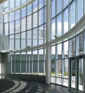 Detailed information on the implementation of skylight and curtain wall