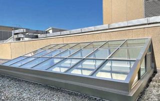The price of the construction and roof of the skylight curtain wall in Europe