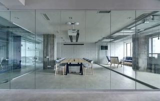 Exterior frameless glasswall systems
