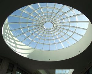 write an article about Skylight showing orange light or other color