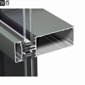 Thermal break window profile and curtain wall with EU approval