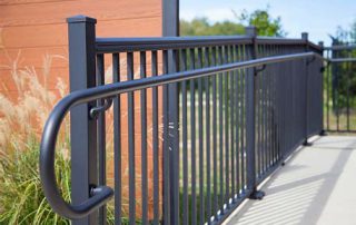 Aluminum handrail
