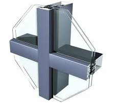 The cheapest curtain wall profile in West Asia