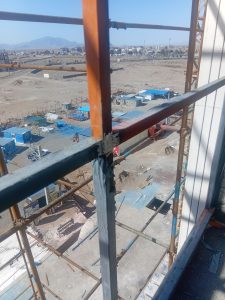 Curtain wall and thermal break facade